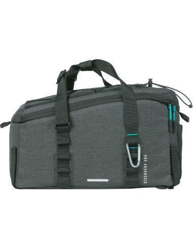 Tasche für Gepäckträger Basil Discovery 365D 9 Liter 36 x 16 x 20 cm - Schwarz meliert