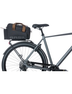 Tasche für Gepäckträger Basil Miles XL Pro 9-36 Liter 31 x 23 x 20 cm - black slate