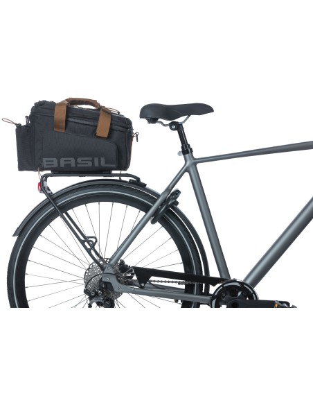Tasche für Gepäckträger Basil Miles XL Pro 9-36 Liter 31 x 23 x 20 cm - black slate