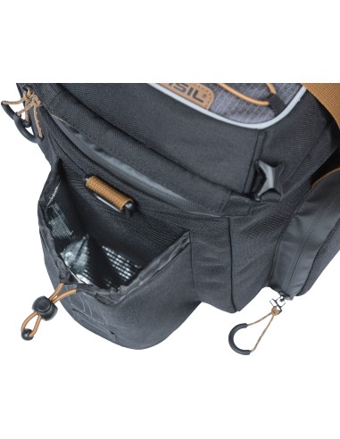Tasche für Gepäckträger Basil Miles XL Pro 9-36 Liter 31 x 23 x 20 cm - black slate