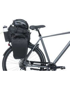 Tasche für Gepäckträger Basil Miles XL Pro 9-36 Liter 31 x 23 x 20 cm - black lime