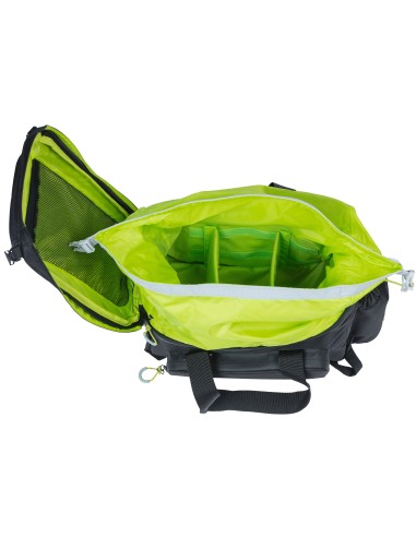 Tasche für Gepäckträger Basil Miles XL Pro 9-36 Liter 31 x 23 x 20 cm - black lime