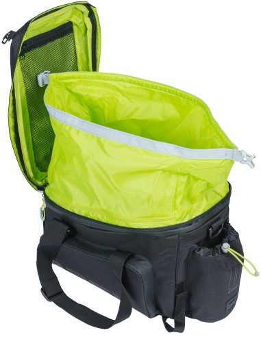 Tasche für Gepäckträger Basil Miles XL Pro 9-36 Liter 31 x 23 x 20 cm - black lime