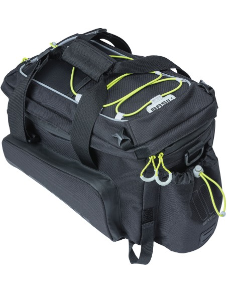 Tasche für Gepäckträger Basil Miles XL Pro 9-36 Liter 31 x 23 x 20 cm - black lime