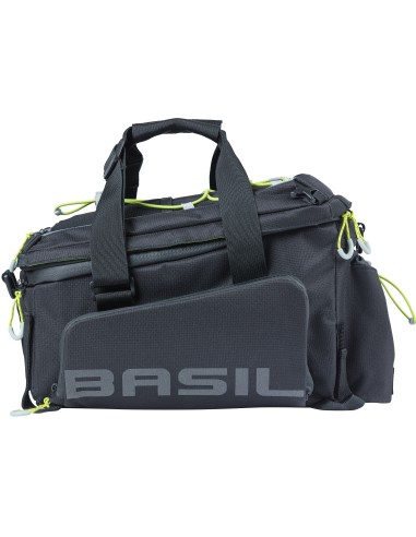 Tasche für Gepäckträger Basil Miles XL Pro 9-36 Liter 31 x 23 x 20 cm - black lime