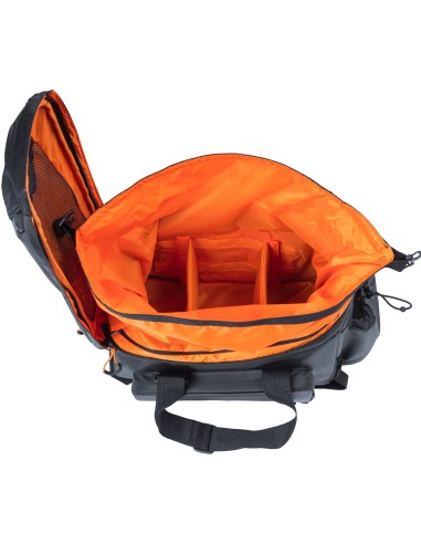 Tasche für Gepäckträger Basil Miles Tarpaulin XL Pro 9-36 Liter 31 x 23 x 20 cm - black orange