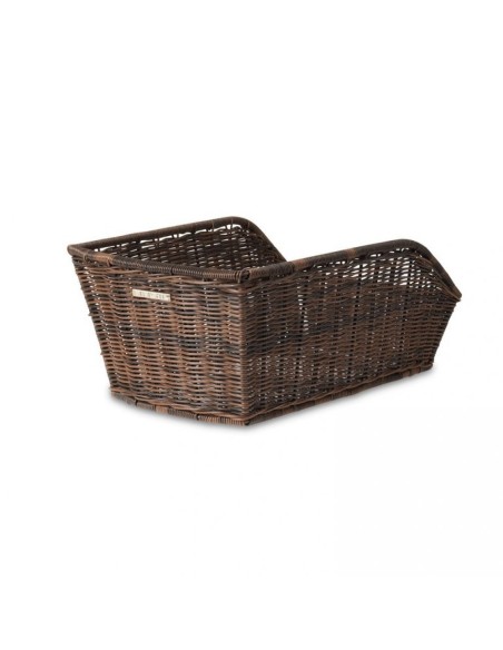 Fahrradkorb für Gepäckträger Basil Cento Rattan Look 47 x 34 x 22 cm - nature brown