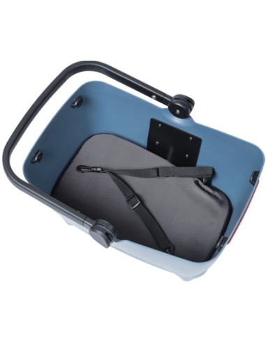 Hundefahrradkorb für vorne Basil Buddy KF 45 x 32 x 22 cm - faded denim