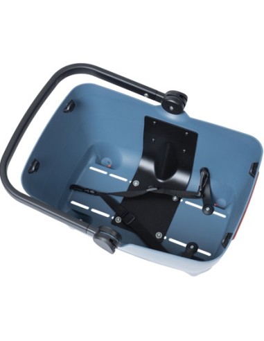 Hundefahrradkorb für vorne Basil Buddy KF 45 x 32 x 22 cm - faded denim