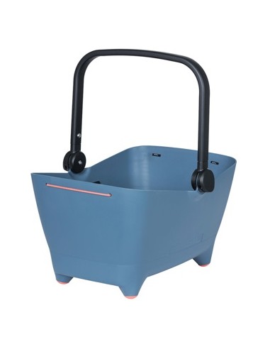 Hundefahrradkorb für vorne Basil Buddy KF 45 x 32 x 22 cm - faded denim