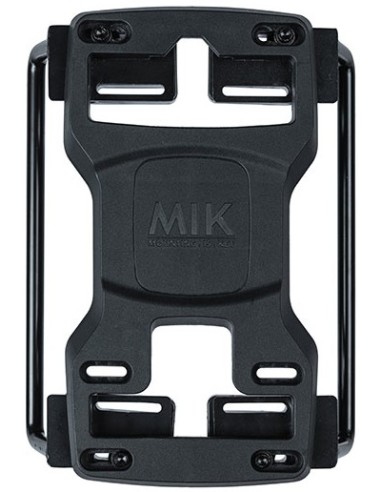 MIK Pannier bag tubes Basil für MIK Gepäckträgerplatte - Schwarz (2 Stück)