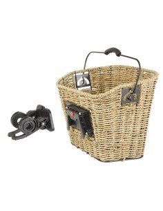 Lenkerkorb M-Wave geflochten 35 x 25 x 26 / ø22 cm inklusive Lenkerhalter