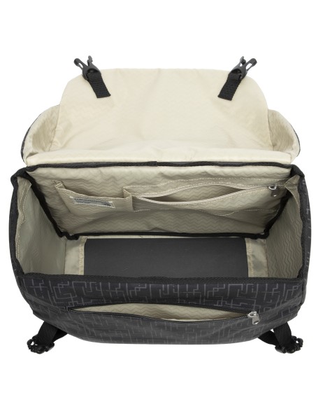 Fahrradtasche New Looxs Mondi Joy Single 18,5 Liter 36 x 16 x 32 cm - Ivy Black