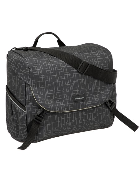 Fahrradtasche New Looxs Mondi Joy Single 18,5 Liter 36 x 16 x 32 cm - Ivy Black