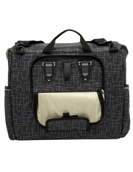Fahrradtasche New Looxs Mondi Joy Single 18,5 Liter 36 x 16 x 32 cm - Ivy Black