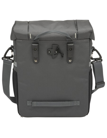 Fahrradtasche New Looxs Vigo Single 18,5 Liter 31 x 15 x 40 cm - Grau