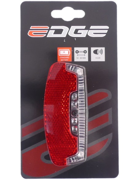 Rücklicht Edge Safe - Led - 80mm inkl. Batterien