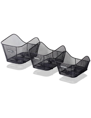 Fahrradkorb für hinten Basil Icon S 34 x 29 x 23 cm - Schwarz