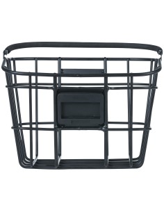 Fahrradkorb für vorne Basil Bremen Alu KF 28 x 37 x 26 cm - Schwarz