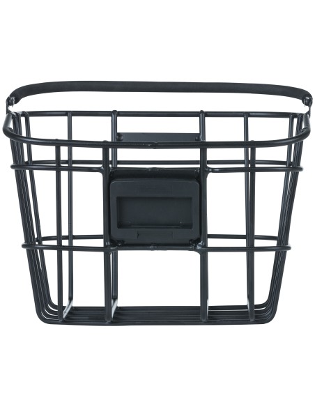 Fahrradkorb für vorne Basil Bremen Alu KF 28 x 37 x 26 cm - Schwarz