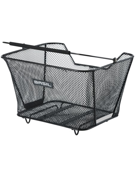 Fahrradkorb für hinten Basil Lesto 32 x 41 x 27 cm - Schwarz