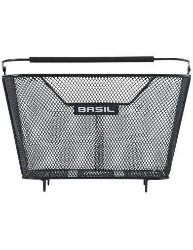 Fahrradkorb für hinten Basil Lesto 32 x 41 x 27 cm - Schwarz