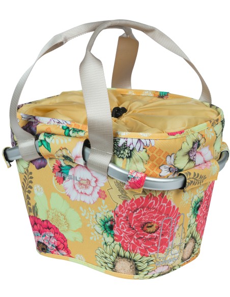Fahrradkorb Basil Bloom Field Carry All Front KF 15 Liter 27 x 37 x 25 cm - yellow