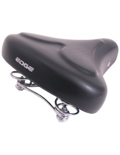 Fahrradsattel Edge City Holland Gel - Schwarz (auf einer Karte)