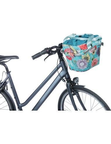 Fahrradkorb Basil Bloom Field Carry All Front KF 15 liter 27 x 37 x 25 cm - blue