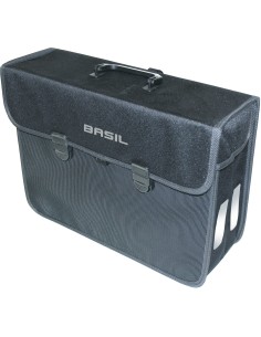 Fahrradtasche Basil Malaga XL 17 Liter 40 x16 x 31 cm - Schwarz
