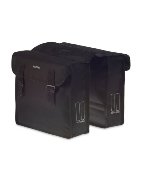 Doppelpacktasche Basil Mara 26 liter 33 x 11 x 30 cm - Schwarz