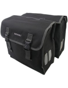 Doppelpacktasche Basil Mara XL 35 liter 35 x 15 x 32 cm - Schwarz