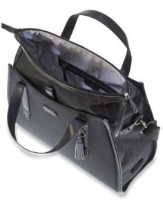 Fahrradtasche Basil Noir 17 Liter 41 x 17 x 32 cm - midnight black