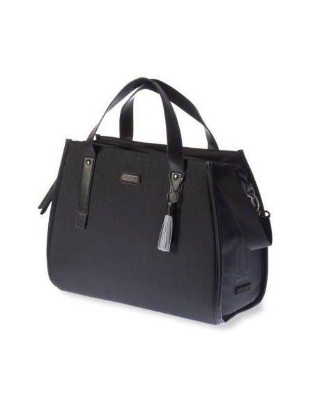 Fahrradtasche Basil Noir 17 Liter 41 x 17 x 32 cm - midnight black