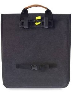 Fahrradtasche Basil Urban Dry Shopper 20 Liter 34 x 16 x 48 cm - Charcoal melee