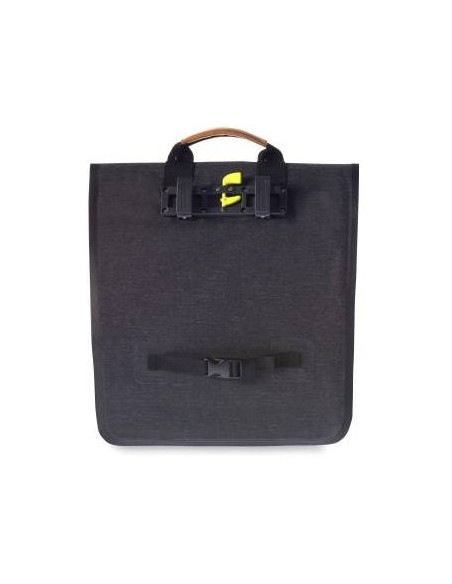 Fahrradtasche Basil Urban Dry Shopper 20 Liter 34 x 16 x 48 cm - Charcoal melee