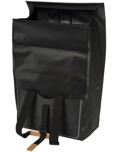 Fahrradtasche Basil Urban Dry Shopper 20 Liter 34 x 16 x 48 cm - Mattschwarz