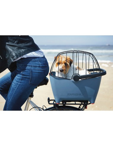 Drahtgitter für Hundefahrradkorb Basil Buddy Space Frame  43,5x30x24,5cm - Schwarz