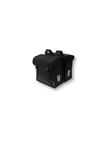 Doppelpacktasche Basil Mara-XXL 47 Liter 35 x 16 x 34 cm - Schwarz