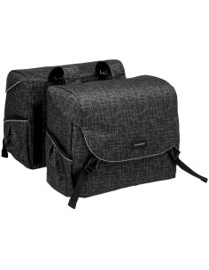 Doppelpacktasche New Looxs Mondi Joy Double RT 38 Liter 37 x 16 x 32 cm (x2) - Ivy Black
