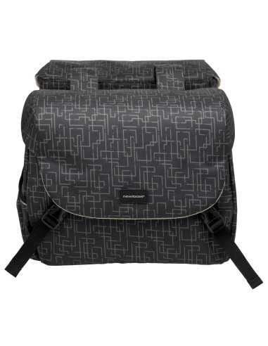 Doppelpacktasche New Looxs Mondi Joy Double RT 38 Liter 37 x 16 x 32 cm (x2) - Ivy Black