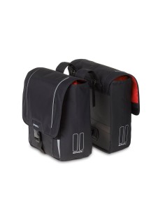 Doppelpacktasche Basil Sport Design 32 Liter 35 x 15 x 43 cm - Schwarz