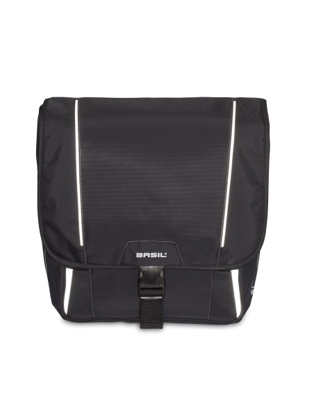 Doppelpacktasche Basil Sport Design 32 Liter 35 x 15 x 43 cm - Schwarz