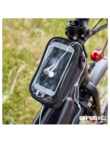 Rahmentasche Basil Sport Design 1 liter 19 x 11 x 11 cm - Schwarz