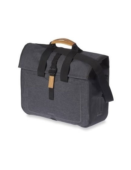 Fahrradtasche Basil Urban Dry Business Bag 20 liter 37 x 15 x 38 cm - Dunkelgrau