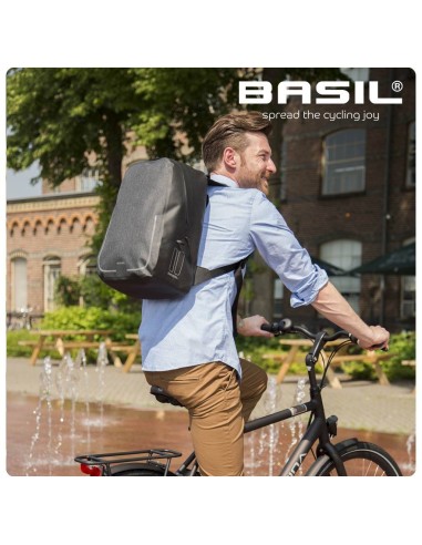 Rucksack Basil Urban Dry Backpack 18 Liter 27 x 16 x 45 cm - Grau