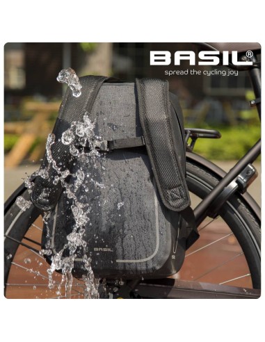 Rucksack Basil Urban Dry Backpack 18 Liter 27 x 16 x 45 cm - Grau