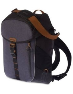 Schultertasche Basil Miles Daypack 16 Liter 33 x 17 x 41 cm - Schwarz/Weiß