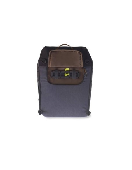 Schultertasche Basil Miles Daypack 16 Liter 33 x 17 x 41 cm - Schwarz/Weiß