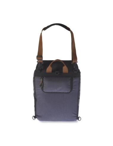 Schultertasche Basil Miles Daypack 16 Liter 33 x 17 x 41 cm - Schwarz/Weiß